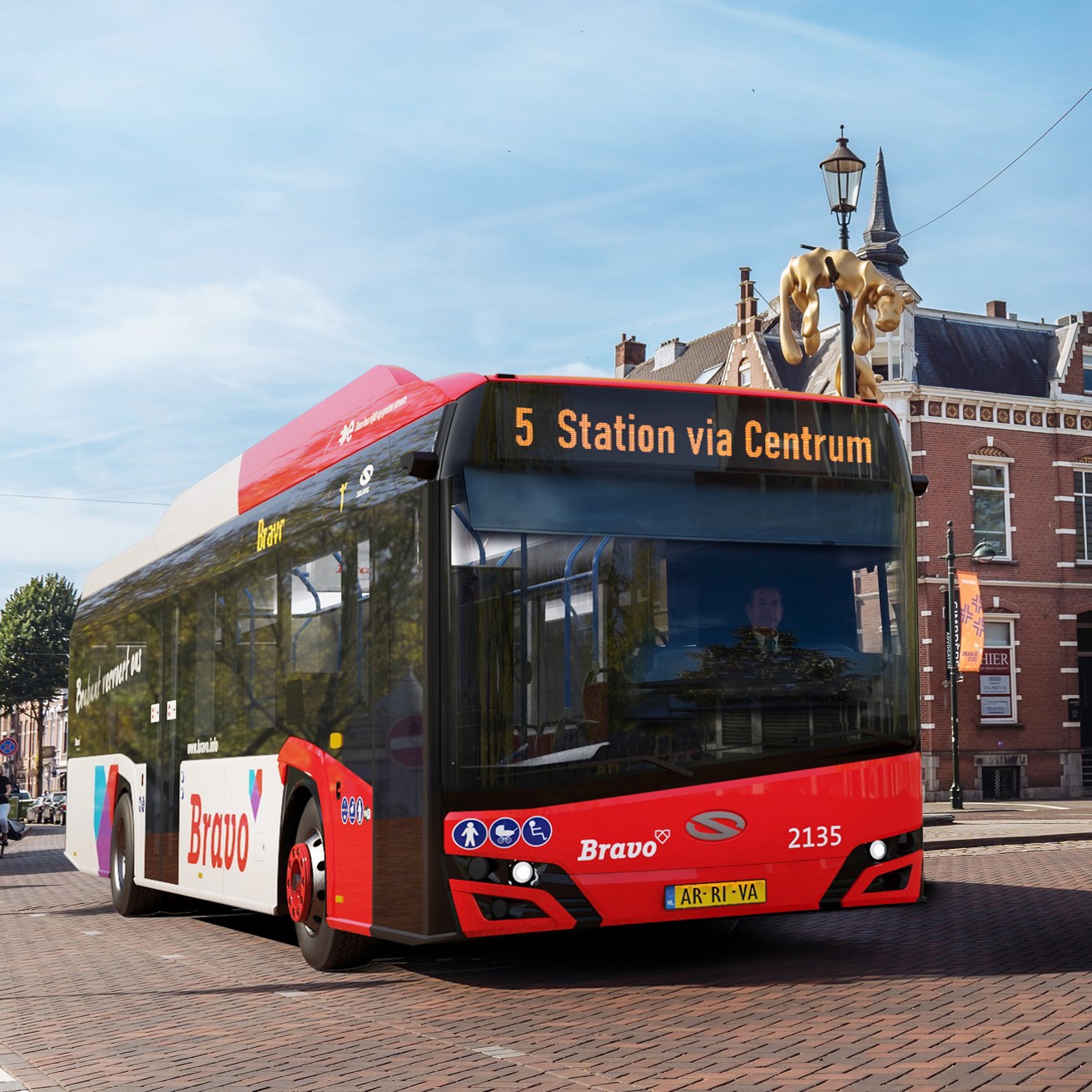 Bussen Routes 187 nieuwe ZE bussen voor de concessie West-Brabant (start juli 2025)
